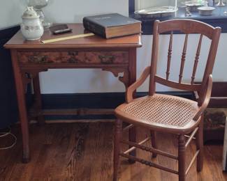 Walnut writing desk