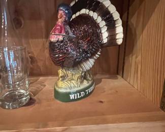 Wild Turkey whiskey decanter 