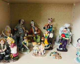 Large Collection of Clown, Figurine & Decorative Collectibles