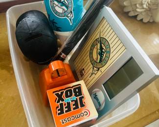 Florida Marlins Memorabilia & Fan Collectibles Assortment