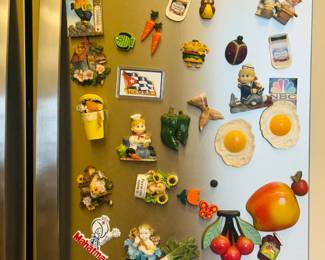 Refrigerator Magnets, Souvenir Magnets, Kitchen Decor, Novelty Magnets, Travel Souvenirs, Fruit Magnets, Collectible Magnets, Decorative Magnets,
