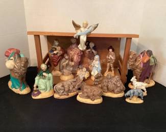Nativity set