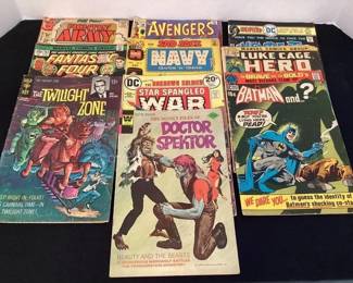 Vintage comic books