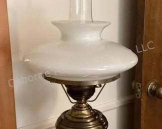 Variety of vintage lamps