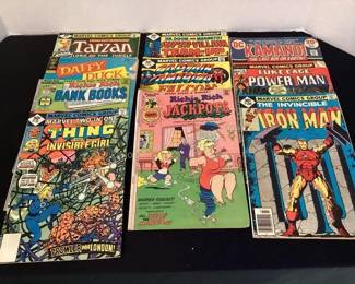 Vintage comic books