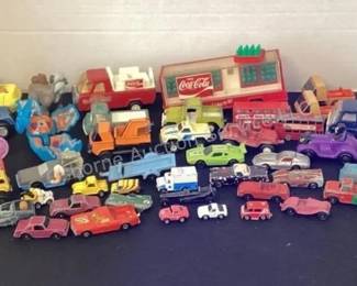 Older die cast cars & toys