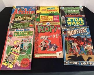 Vintage comic books