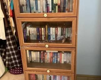 Modern barrister style bookcase