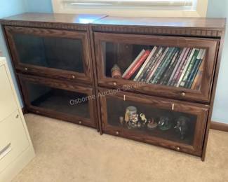 Modern barrister bookcases
