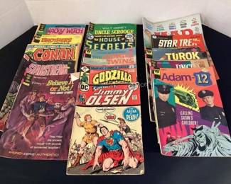 Vintage comic books