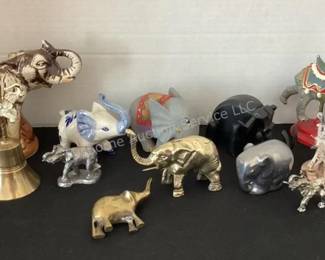 Elephant figurines