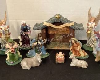 Thomas Kinkade nativity