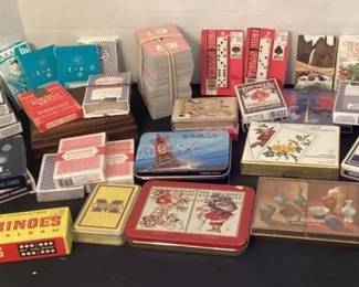 Vintage playing cards