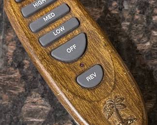 Original remote for Tommy Bahama fan