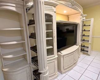 Plenty of Storage and expands for Large TV 