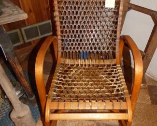 RARE "SNOW SHOE" CHAIR
