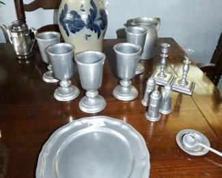 PEWTER ITEMS