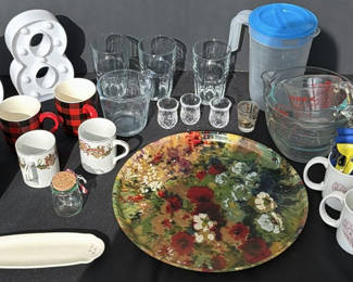 Lot 5: Assorted Kitchenware and Decorative Serving Items