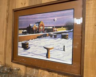 Signed Glennray Tutor Print