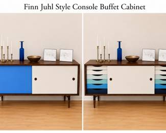 Finn Juhl style console buffet cabinet