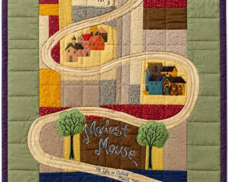 Modest Mouse handmade baby quilt