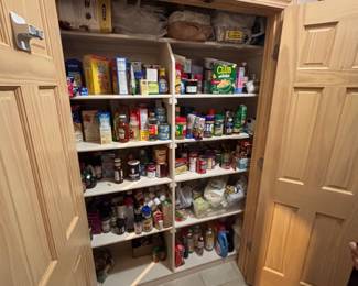 Full Pantry of FOOD For Sale