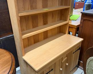 Child's stepback cupboard. No finish. 