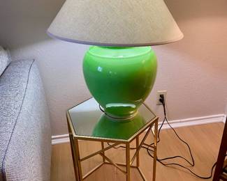 we have two of these green lamps 