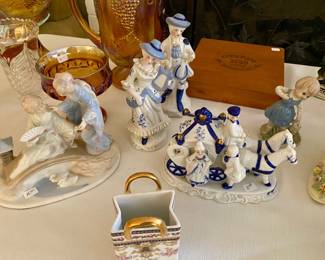 German Blue and white ceramics 