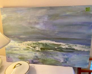lots of interesting art........... canvas art ocean surf 