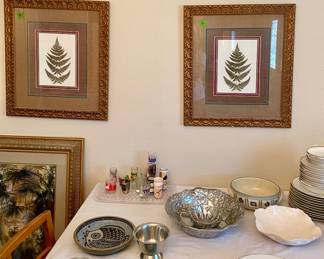 lots of interesting art........... botanical ferns 
