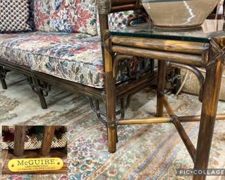 Vintage McGuire Bamboo Furniture 