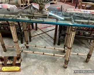 Vintage McGuire Bamboo Furniture 