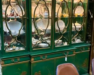 Vintage Custom Made Vintage Karges China Cabinet