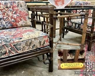 Vintage McGuire Bamboo Furniture 
