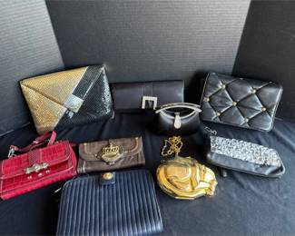 Assorted Small Handbags And Wallets