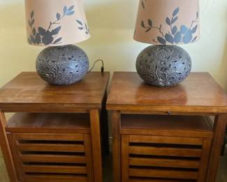 Matching End Tables Lamps
