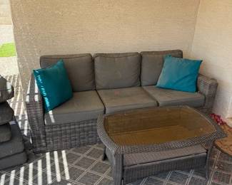 Outdoor Couch And Coffee Table