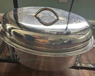 Stainless Steel Roasting Pan with Lid