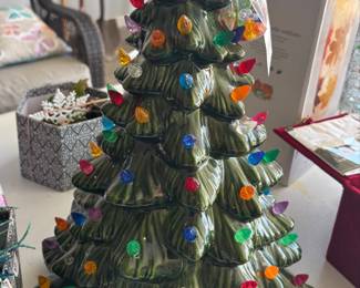 Vintage Ceramic Christmas Tree