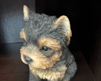 HiLine Gift Ltd. Yorkshire Terrier Puppy Figurine