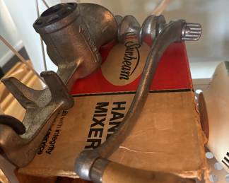 Sunbeam Hand Crank Meat Grinder