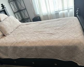Black Wood Twin Bed Frame with UnderBed Storage