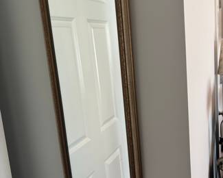 Ornate Gold Gilt Wood Mirror