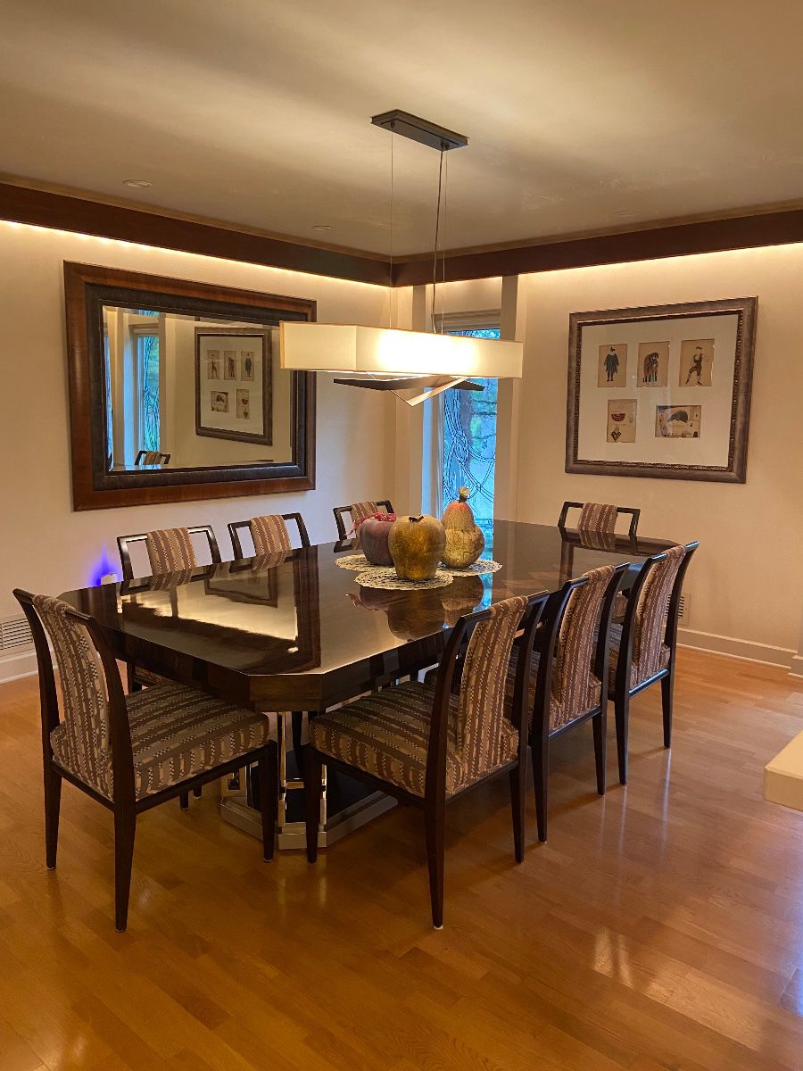 Brazilian rosewood-Georgia Collection Upholstered