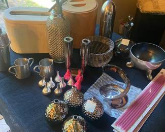 Dansk, mid century, ice buckets