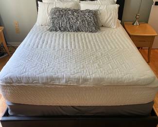 Queen platform bed frame