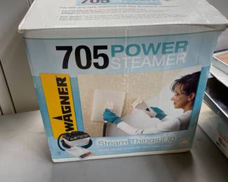 Wall power steamer