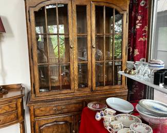 Nice Sized China Cabinet
