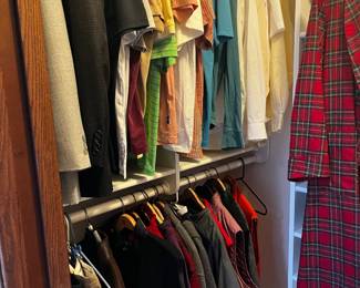 Men's and Women's Clothing - Men's L and Women's M